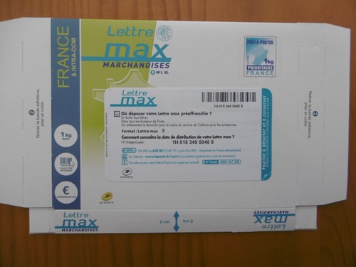 Lot 100 lettres max - de,