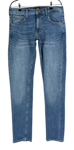 Jean droit stretch lee - droit, pour