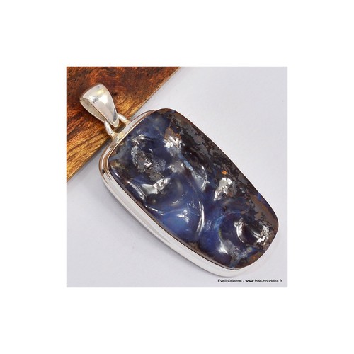 Gros pendentif opale boulder - opale,