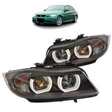 Phares Xenon Noir pour BMW 3