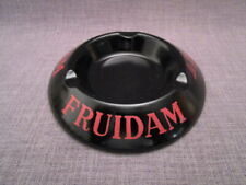 Cendrier publicitaire ancien"FRUIDAM"opaline