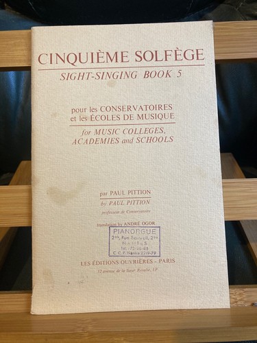 Paul pittion solfège pour les - pittion,