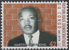 CONGO 1895 ** MNH Pasteur Martin Luther KING Nobel Paix 2001