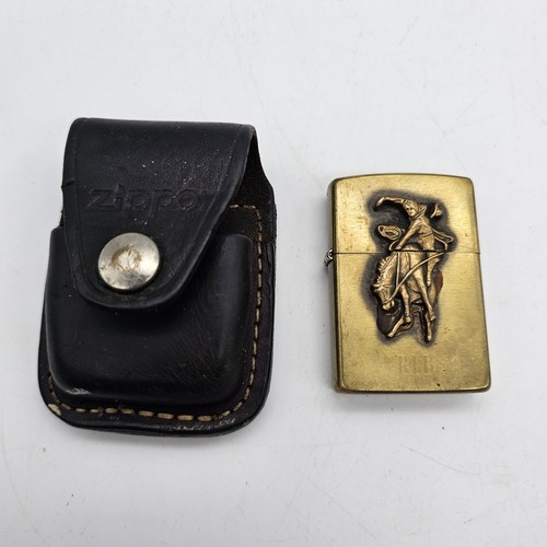 Vtg 1990 zippo - marlboro, wild