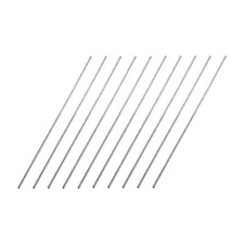 1.5mm x 100mm Acier Inoxydable Solide Rond Barre pour Bricolage Artisanat 10Pcs