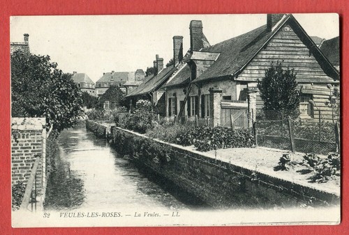 Cpa veules les roses - 76,