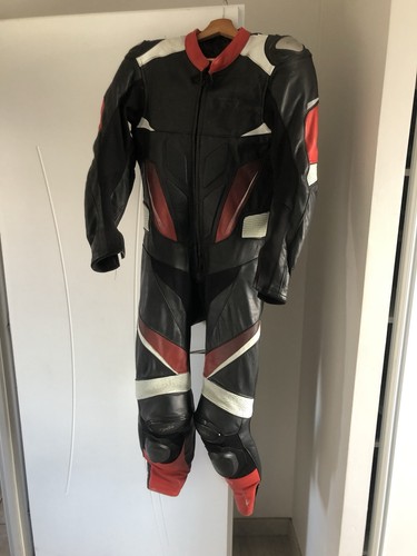 Combinaison moto cuir homme - cuir,