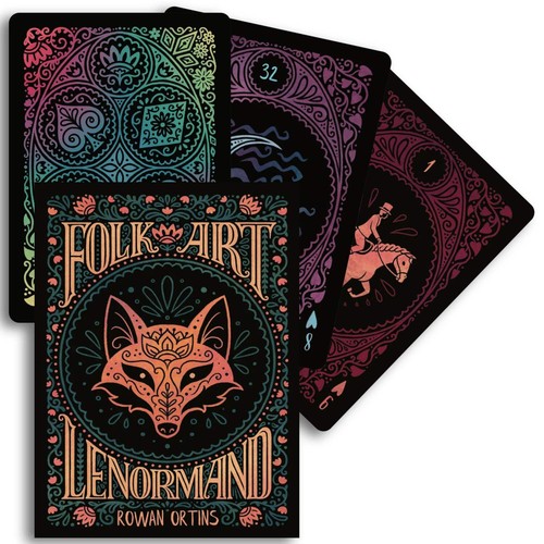 Jeu cartes folk art - jeu,