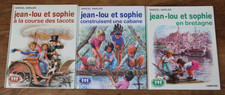 JEAN-LOU ET SOPHIE - LOT DE 3