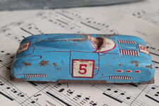 ANCIEN TANK tole  CR ANNEE 50 VOITURE COURSE JOUET ENFANT