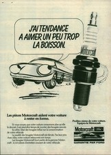 Publicité ancienne voiture