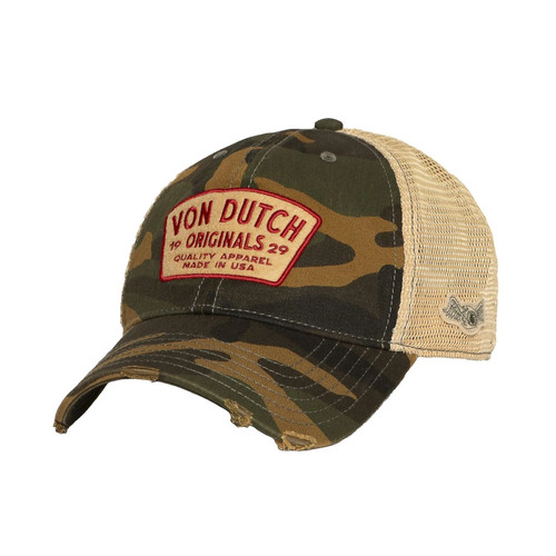 Casquette von dutch mac camo - von,
