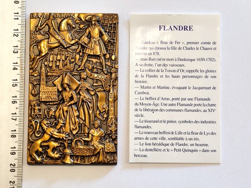 Medaille plaque provinces - plaque, de