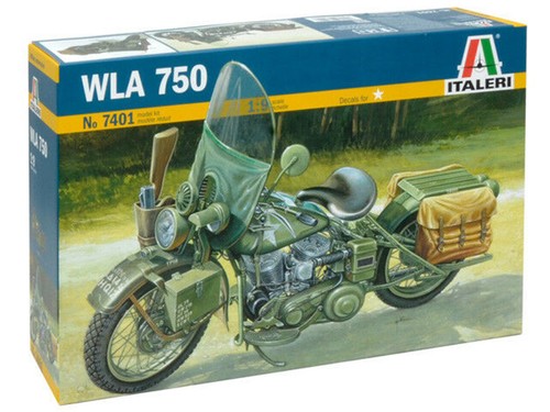 Italeri harley davidson - harley-davidson, wla