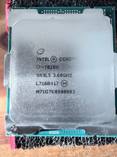 Cpu intel core 7820x 8 - intel,
