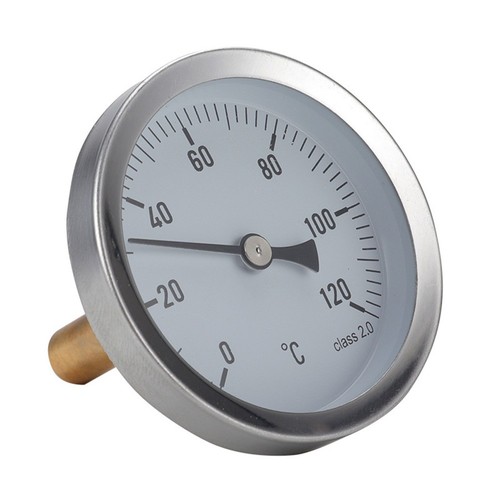Thermomètre métal huile - métal,