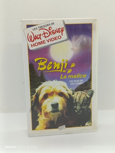 Vhs benji malice k7 - :,
