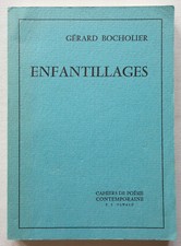 Enfantillages - Gérard Bocholier - Éditions Pierre Jean Oswald 1969