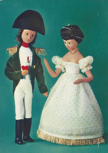 Cpm les amoureux célèbres - les,