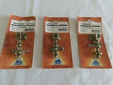  3 poignées meubles style Baroque pendeloque métal décor bronze  CIME 692.1