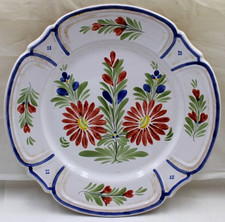 Assiette ancienne en faïence