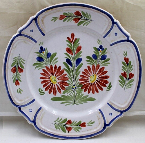 Assiette ancienne faïence - assiette, en