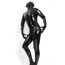 Latex rubber catsuit - latex,