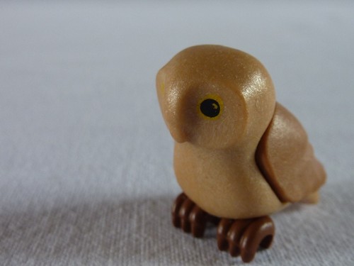 Playmobil chouette brune hibou - chouette,