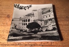 Cendrier Monaco Opaline Photographie Principauté 11,7x11,7 Cm