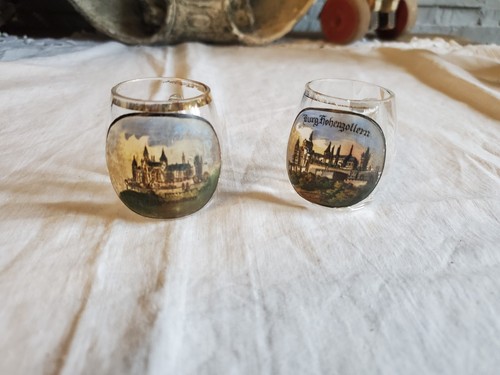Anciens petits verres style - anciens,