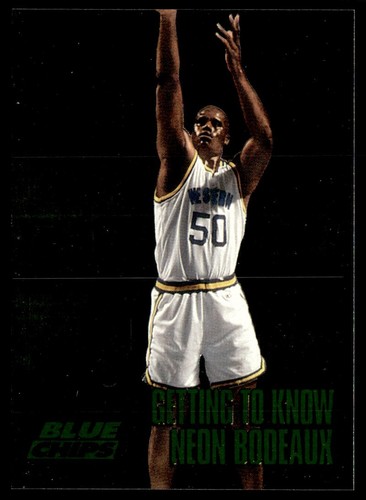 1994 skybox blue chips neon - blue,