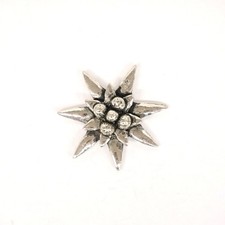 Edelweiss Petit Pin Broche Fleur Épinglette Idée Cadeau Épingle De Chapeau Neuf