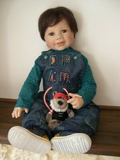 Superbe tenue DPAM garçon salopette jean's et haut 18 mois en excellent état !