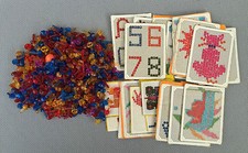 Ancien jeu créatif et carte