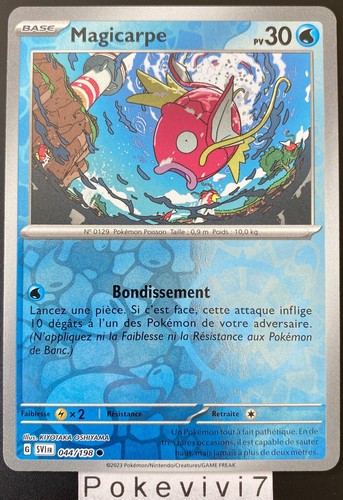 Carte pokemon magicarpe - carte,