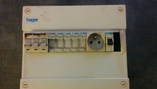 tableau electrique  hager 25A Q3 10A Q2 16A Q3 prise U10A
