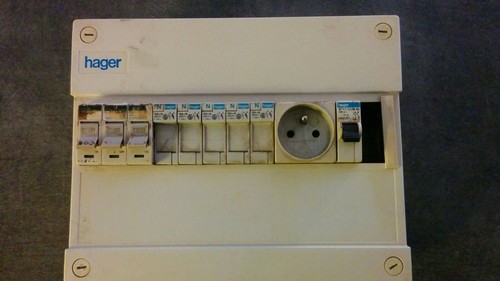 Tableau electrique hager 25a - electrique,