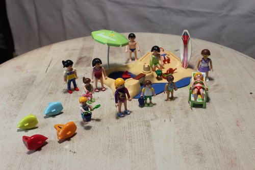 Playmobil scène plage - de,