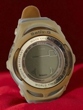 Rare montre homme Casio Baby-G vintage à pile à changer, ancien modèle collector