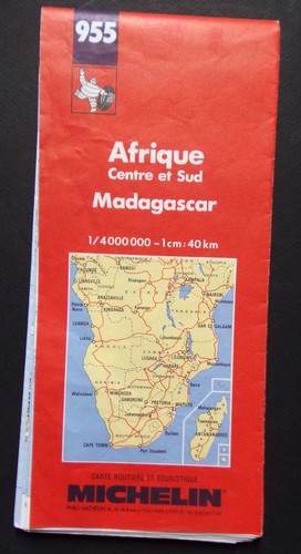 Carte michelin 955 afrique - 955,