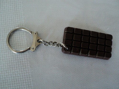 Porte clefs ancien chocolat - porte-clefs,