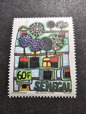 TIMBRE SÉNÉGAL TABLEAU DU