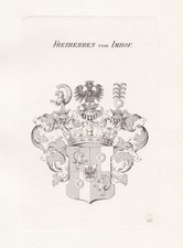 1830 Imhoff Imhof Blason