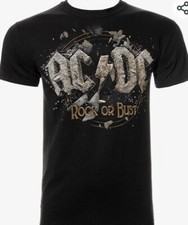 Tshirt noir homme AC/DC rock