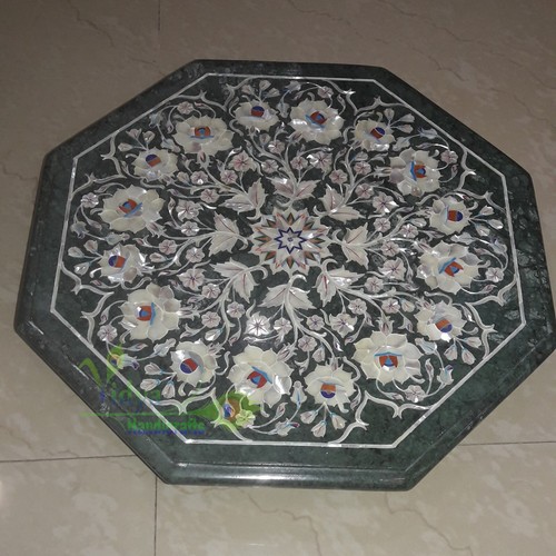 Table basse marbre vert - table,