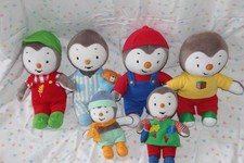 lot de 6 peluche doudou