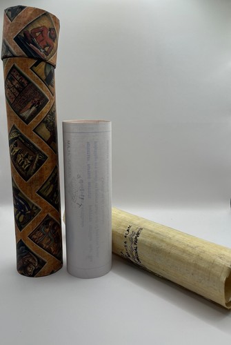 Papyrus égyptien peint - , –
