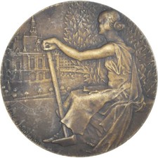 [#1154135] France, Medal, Ville de Levallois Perret, Baudichon, EF(40-45), Bronz