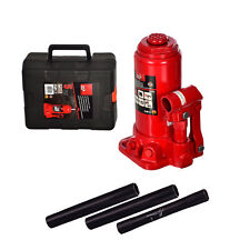 5 Ton Cric ŕ Voiture Bouteille Hydraulique Levage Jack Caravane avec Valise