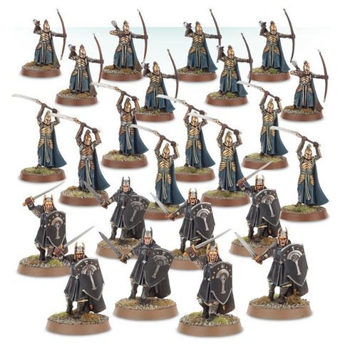 Games workshop lotr warriors - games,